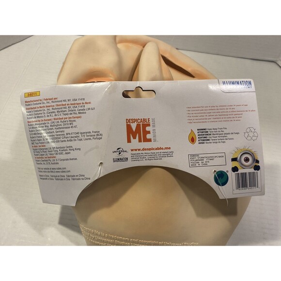 Despicable Me Gru Oversized Rubber Mask Universal Studios Halloween 2016 - NWT - Picture 7 of 9